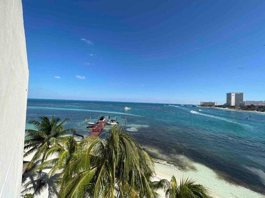 Appartamento Amazing Ocean Front. 418 Cancún Esterno foto