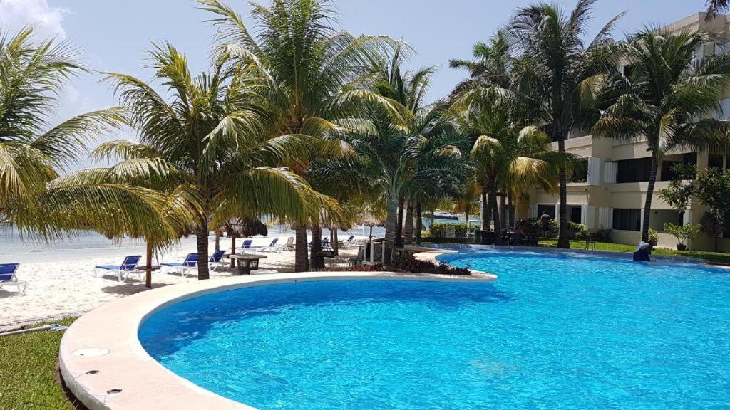 Appartamento Amazing Ocean Front. 418 Cancún Esterno foto